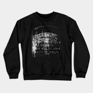 Mercy Brown Rhode Island Vampire Tribute Crewneck Sweatshirt